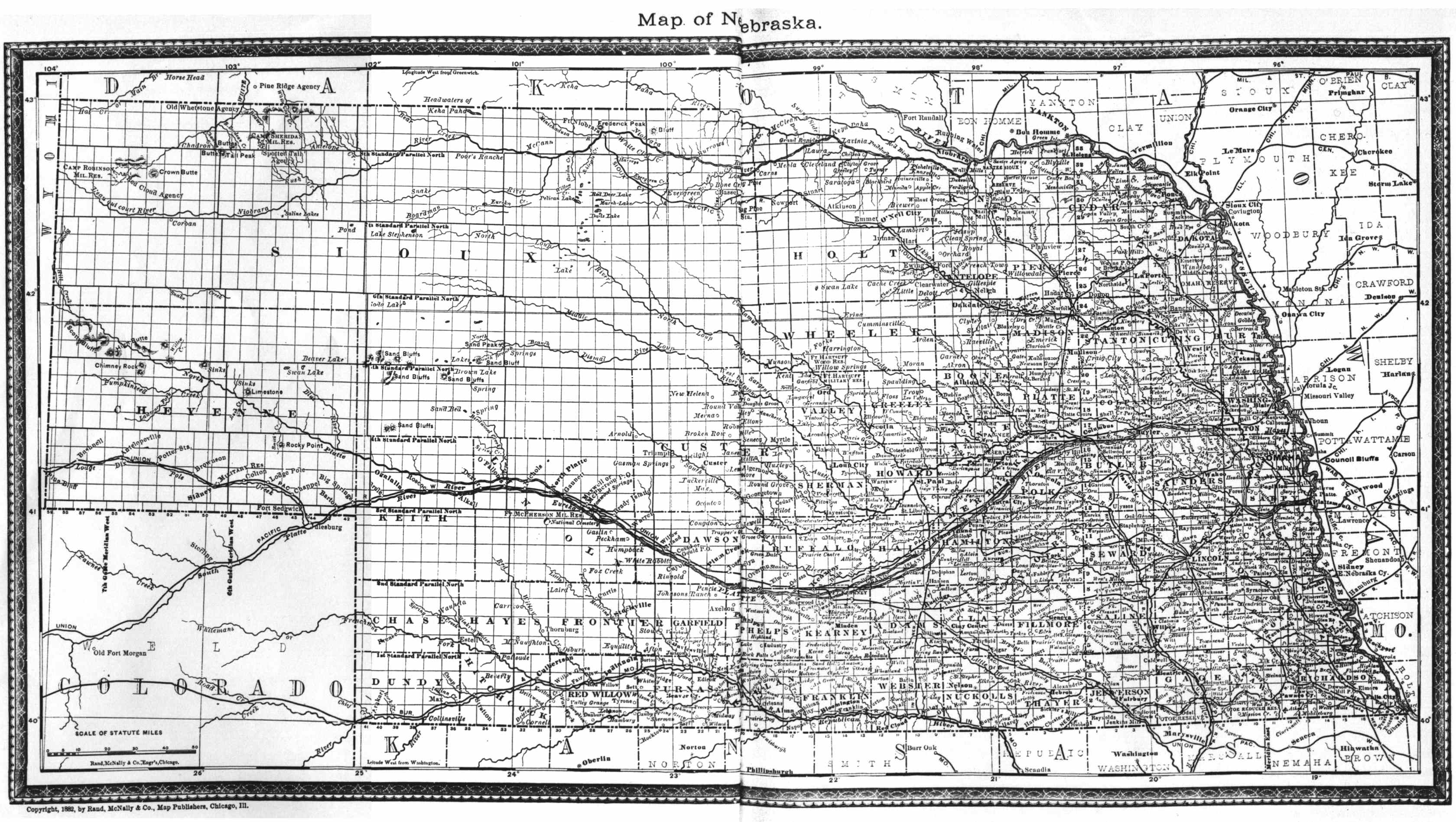NE map