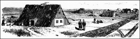 [Early views of the Mennonite Settlement at Gnadenau, Marion County, Kansas.]