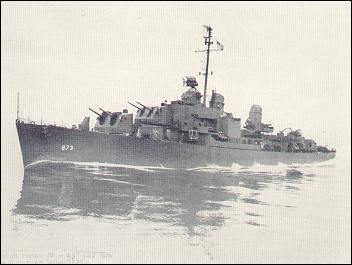 U.S.S. Hawkins, named in honor of 1st Lt Wm Deane Hawkins