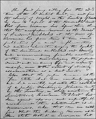Douglas County KS grand jury recommendation, May 1856, document 1