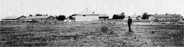 Fort Larned looking northwest 1886