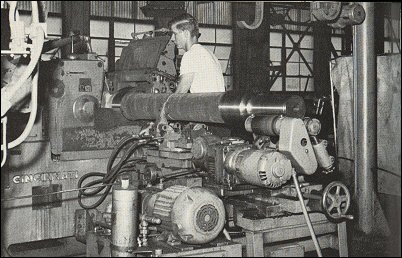 Locomotive shed