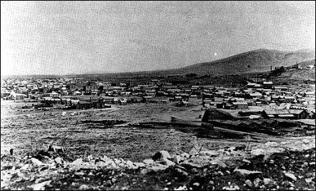 Tombstone AZ about 1881, looking southeast